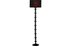 HOME Amethyst Floor Lamp - Black.